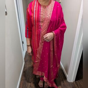 Pink and Red Indian Dress - New With Tag!